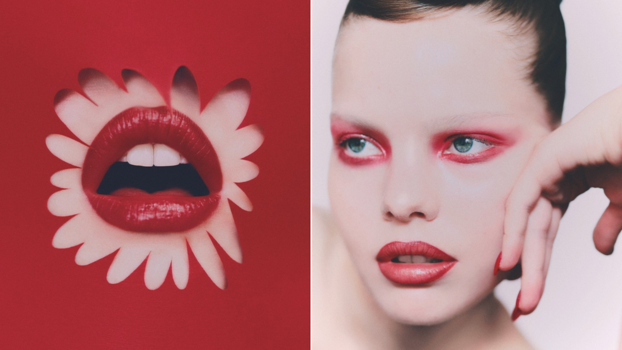 DIOR BEAUTY LADY IN RED