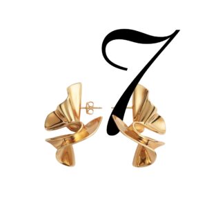 Bottega Veneta Large Anemone Earrings