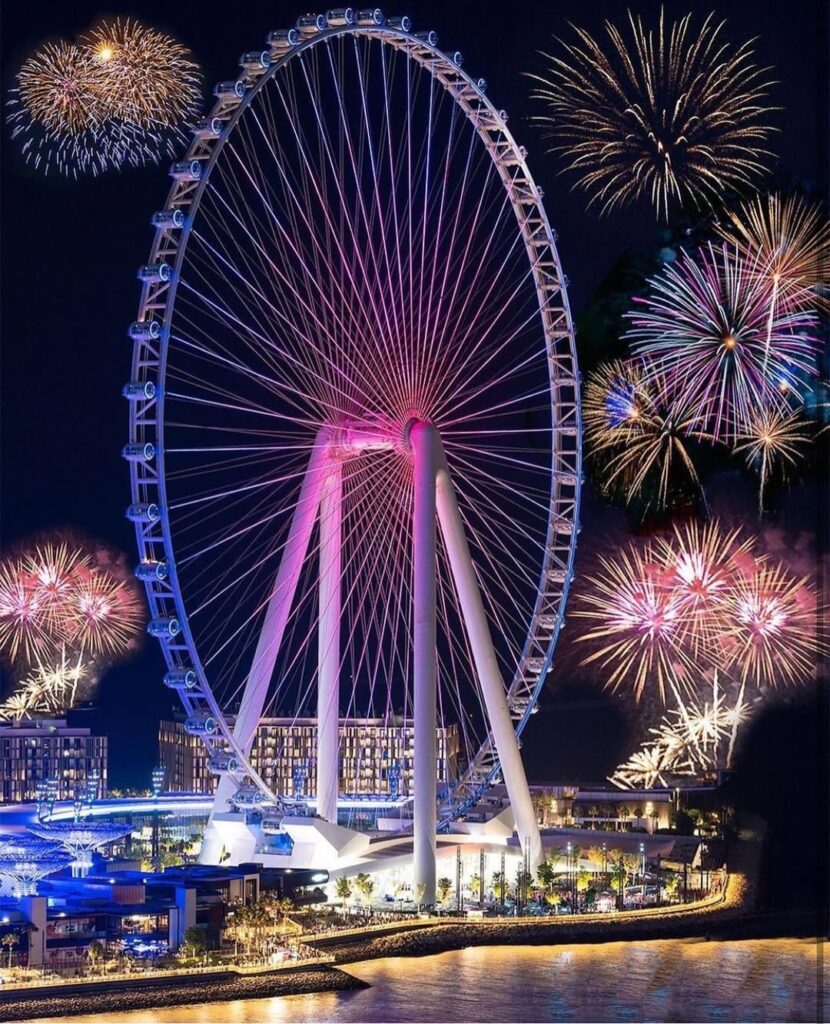 Bluewaters Island Fireworks