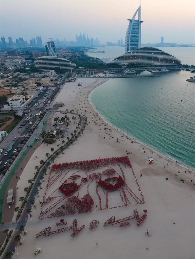 UAE Flag Garden