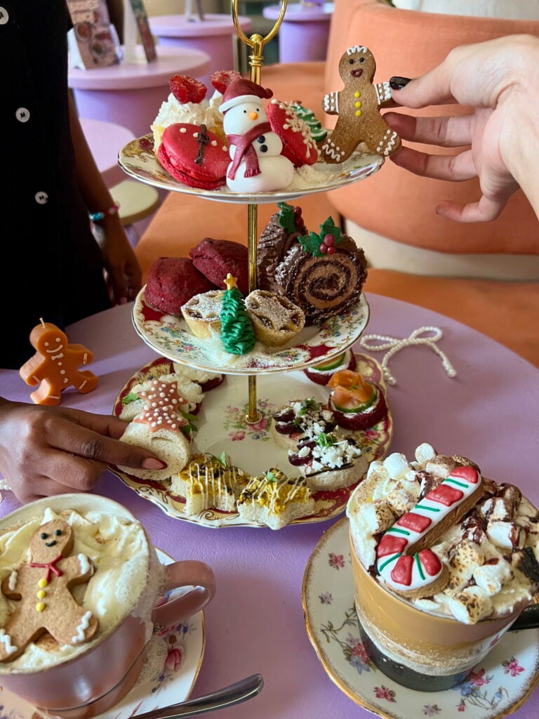 dubai christmas afternoon tea tania's