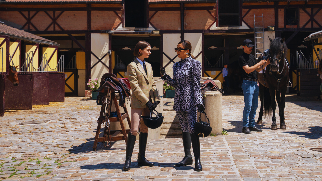 Emily In Paris Season 5 Lily Collins and Ashley Park