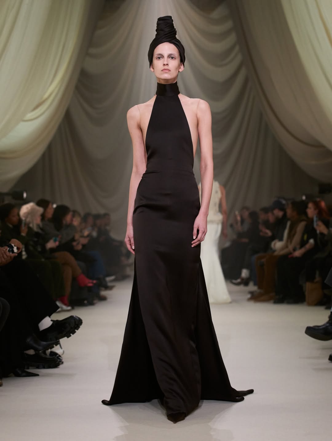 Ashi Studio Black couture gown