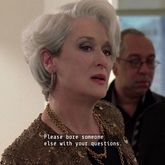 Miranda Priestly quote