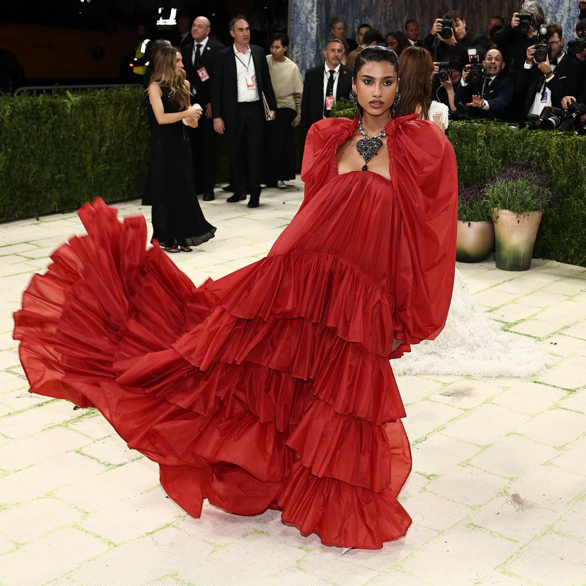 Imaan Hammam Met Gala