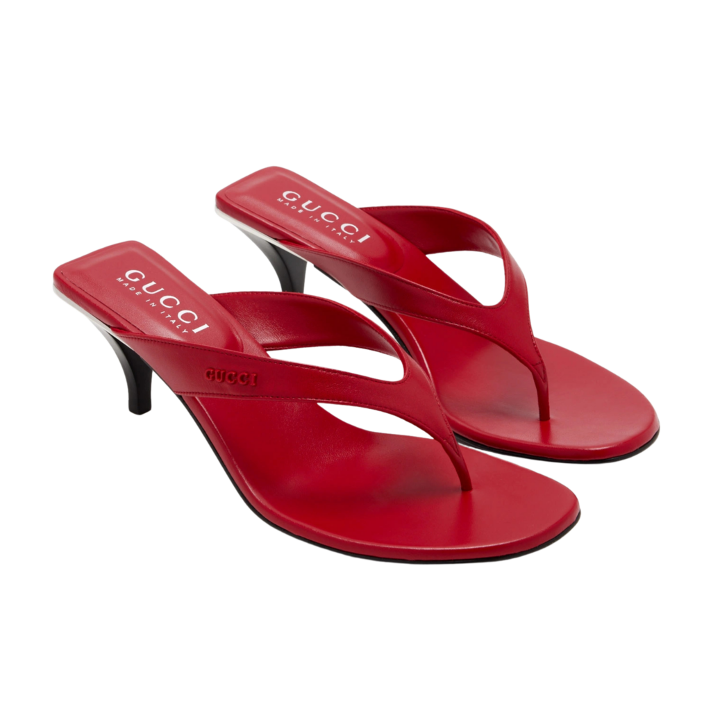 GUCCI, VITTORIA THONG SANDALS