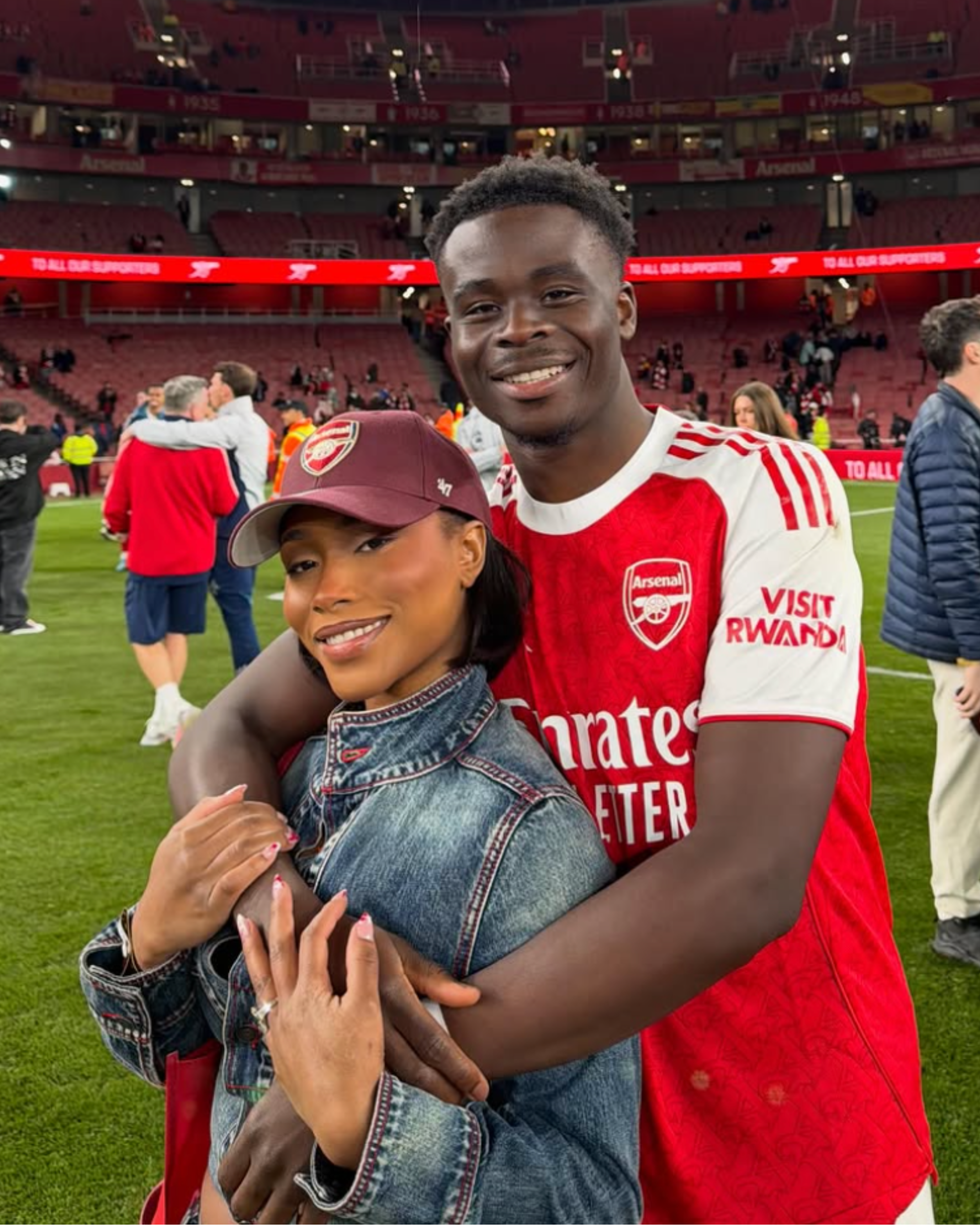 Tolami Benson, Bukayo Saka’s fiancee