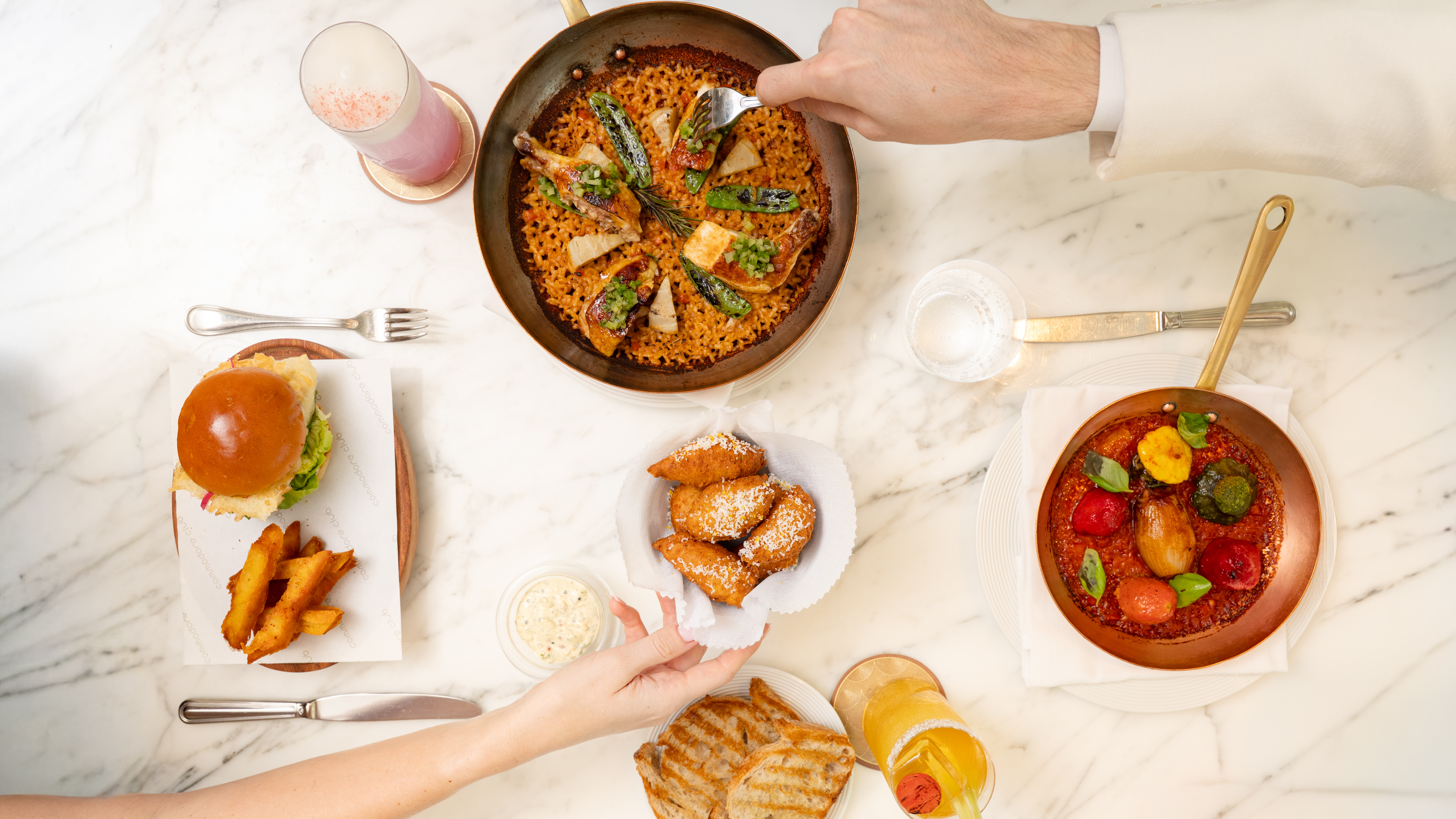 commodore club summer menu