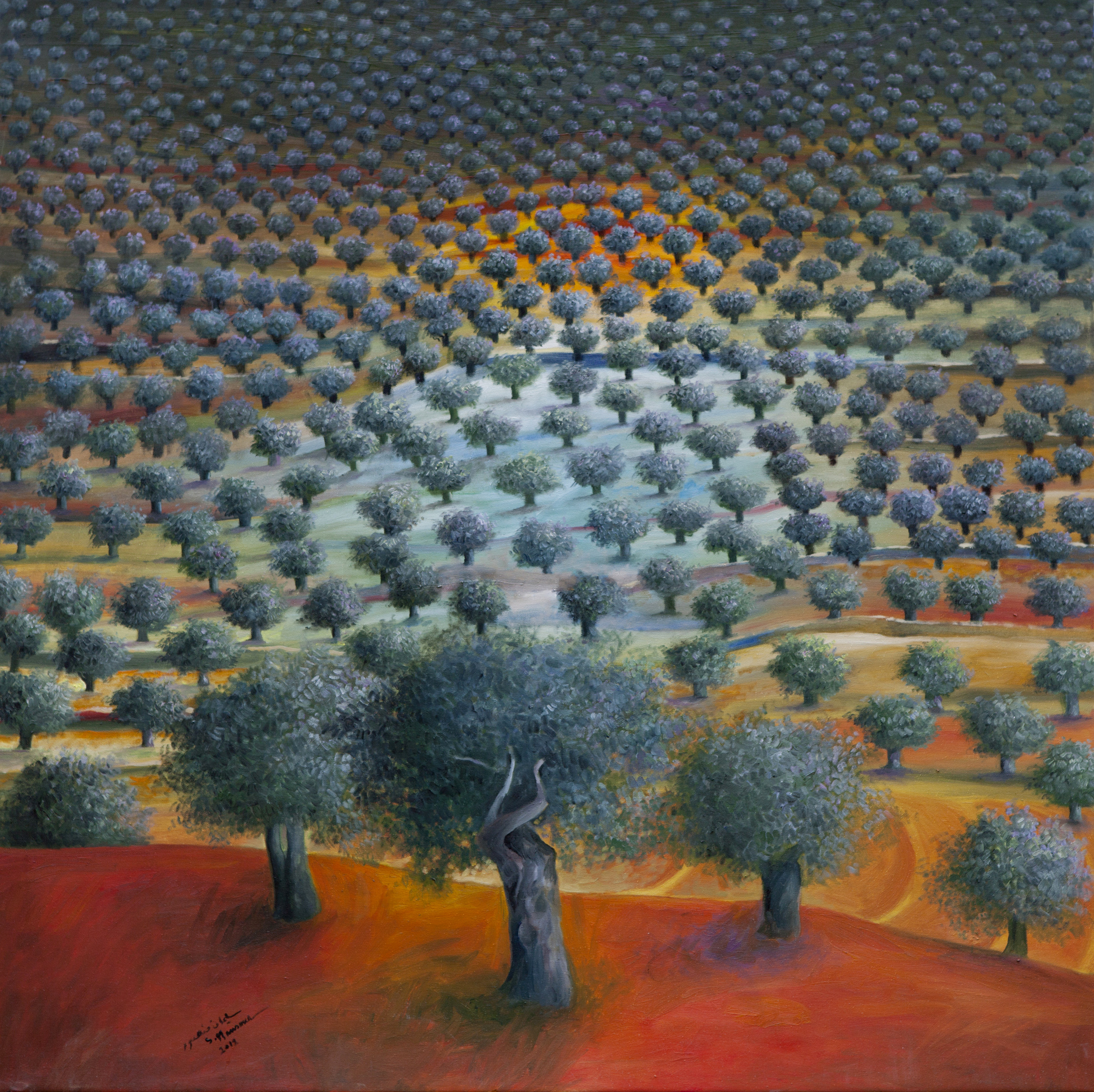 Sliman Mansour Art