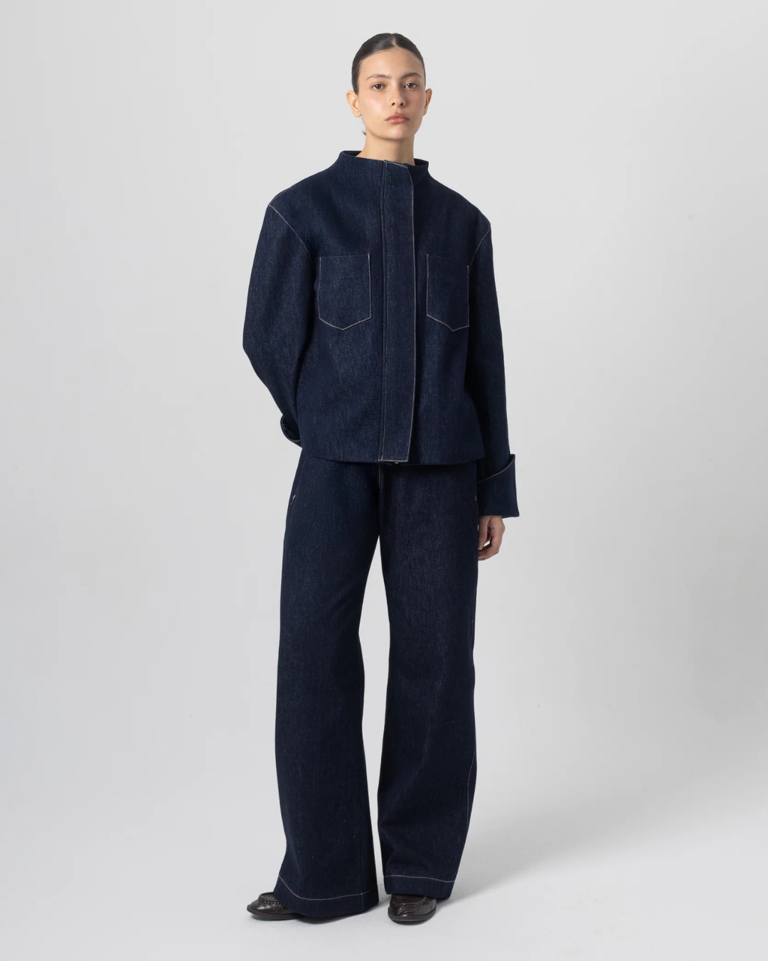 FARAH SEIF Solin Denim Set