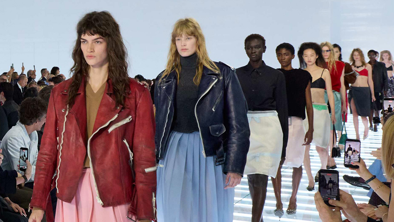 MFW: It's All Eyes On The Skirt At Prada Spring/Summer 2027