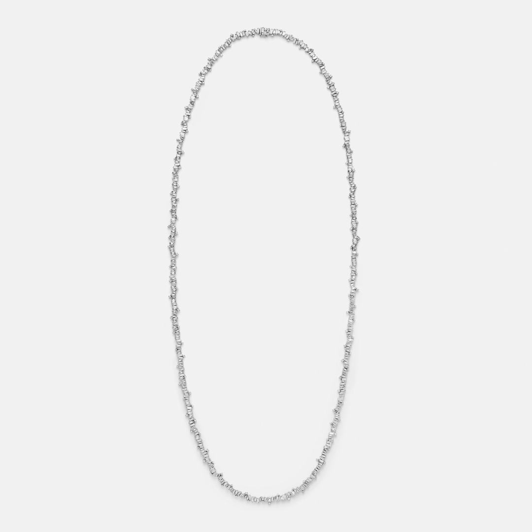 Suzanne Kalan Bold Burst Tennis Necklace