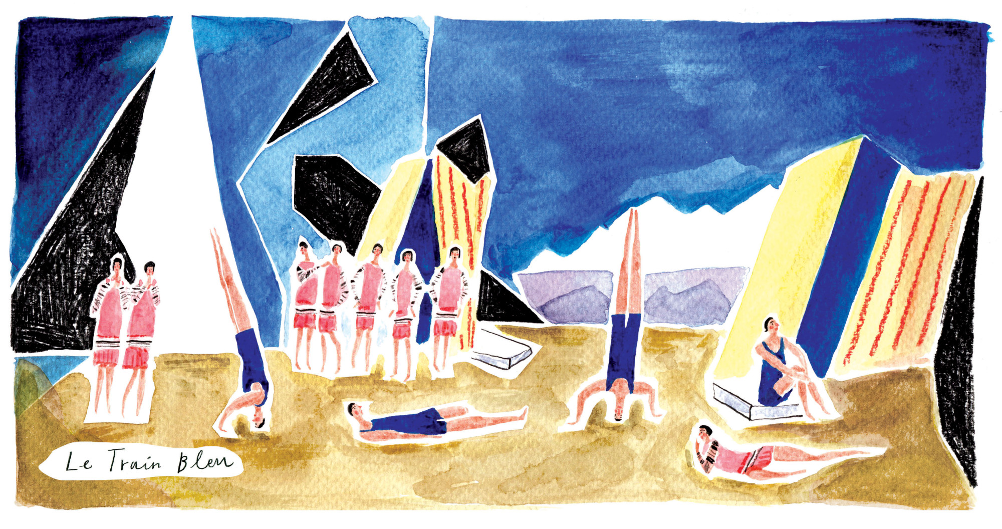 Nina Cosford’s illustrations from the new book “Coco Chanel."