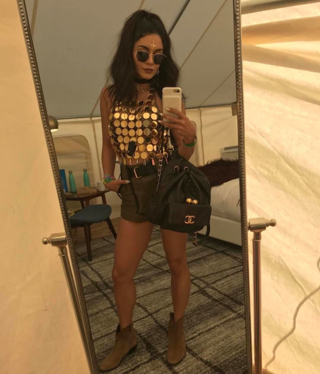 Vanessa Hudgens sigue siendo la reina de Coachella
