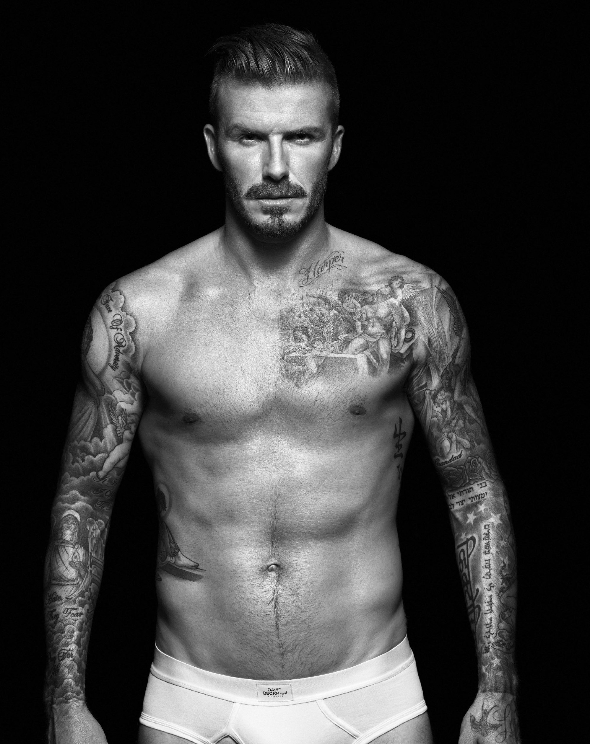 10 Fotos De David Beckham Y Sus Tatuajes Grazia México Y Latinoamérica