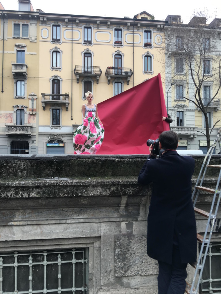 CIAO BELLA GRAZIA MODA 2017 ANNIE LASK backstage 2