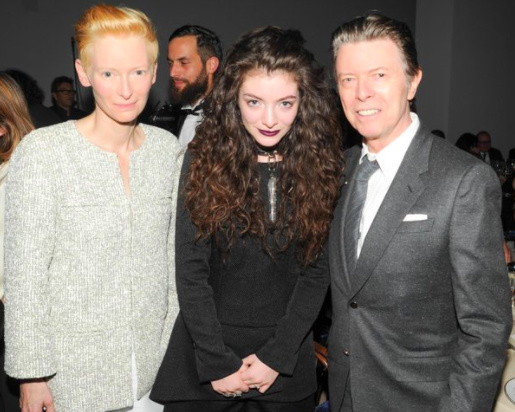 Tilda Swinton, David Bowie y Lorde