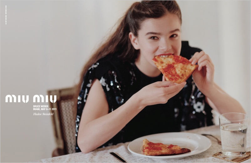 HAILEE STEINFELD MIU MIU AD