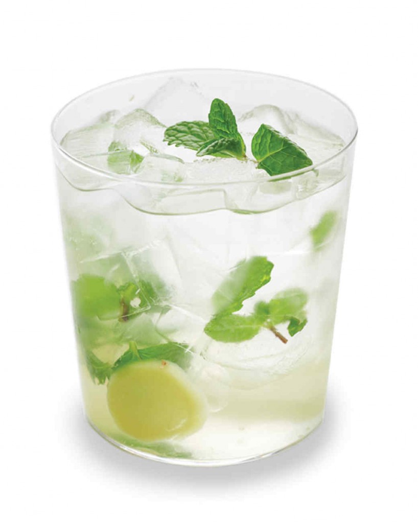 MINT-GINGER CAIPIROSKA MARTHA STEWART