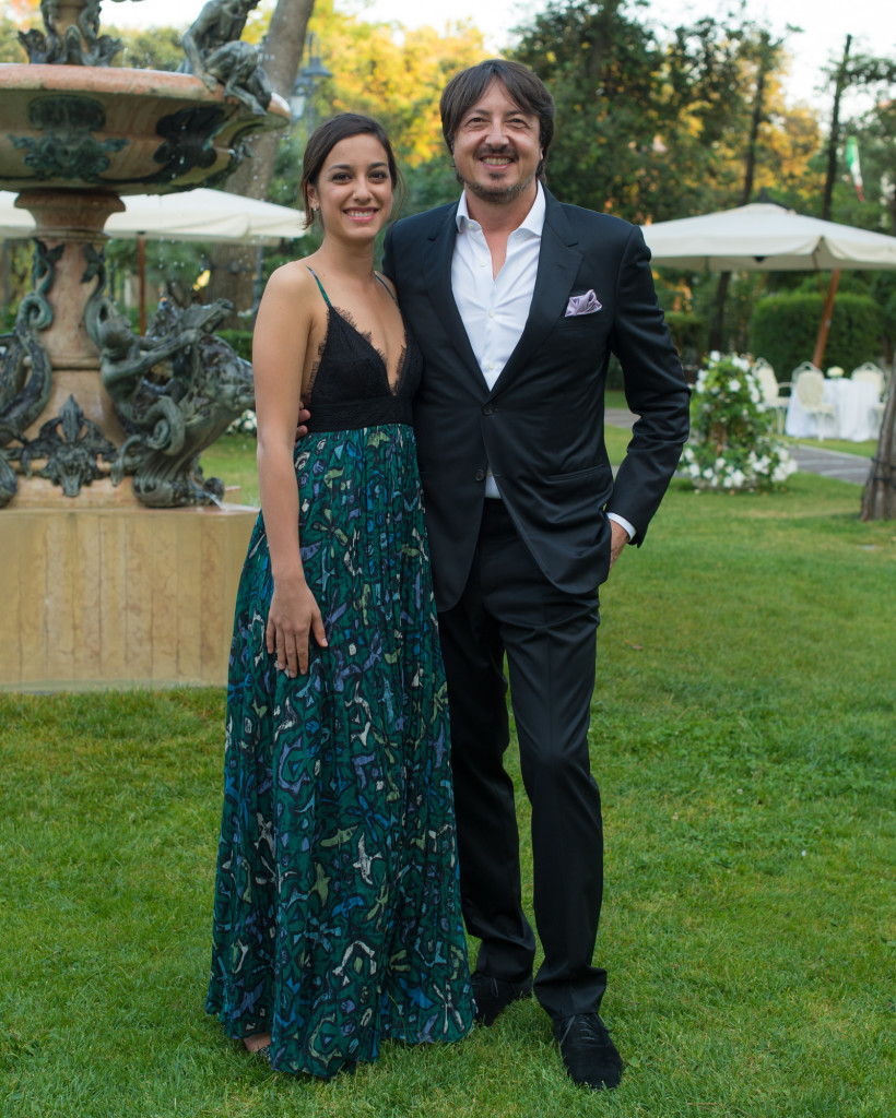 Sofia Rossi y Gianvito Rossi