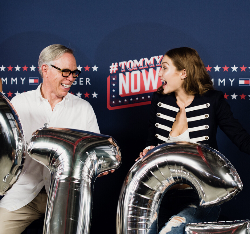 Las rutas de estilo de Gigi Hadid y Tommy Hilfiger