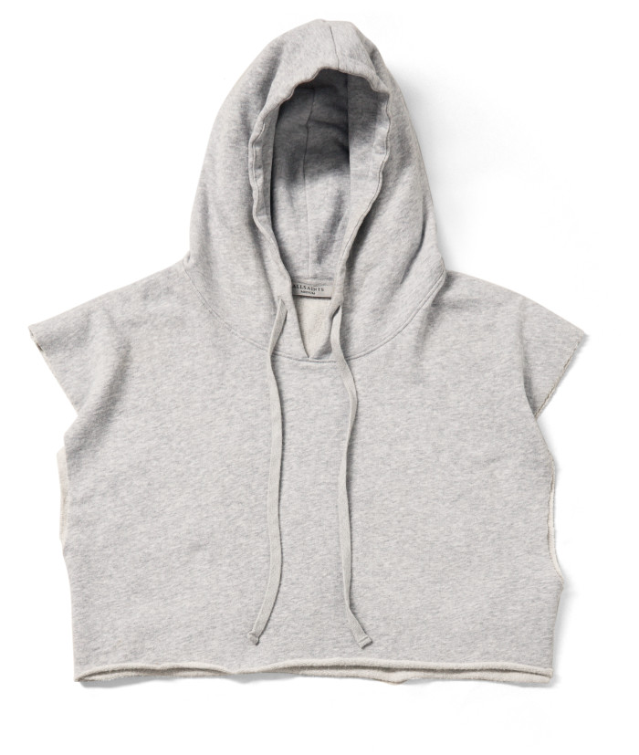 Allsaints SS17: Nos vamos a California, bye! Vivi Hoody - Grey Marl