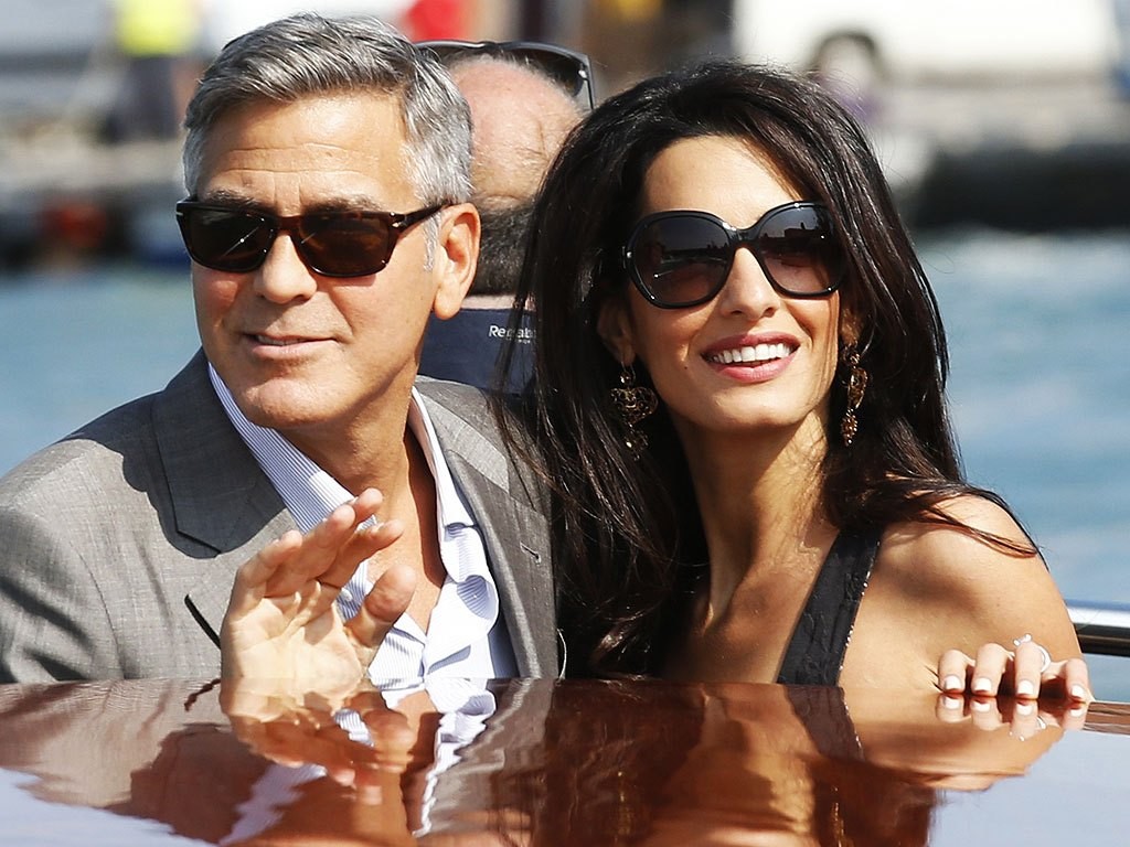 AMAL CLOONEY, GEORGE CLOONEY