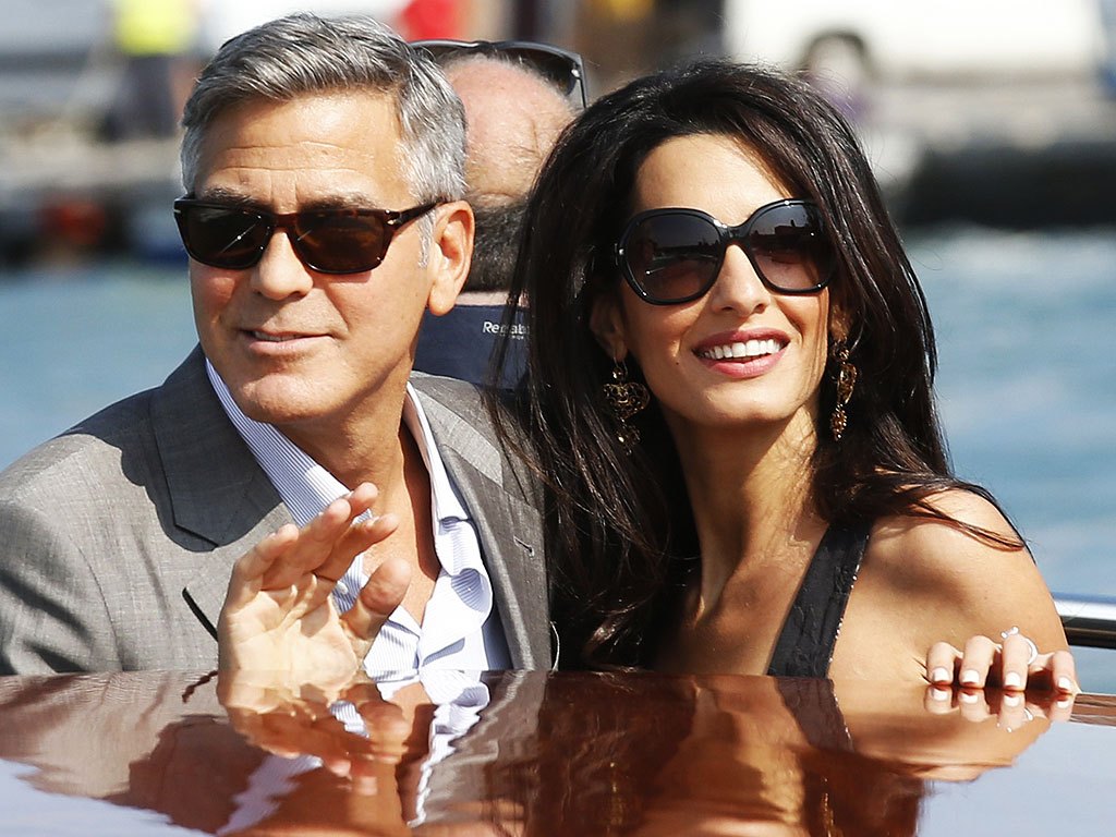 AMAL CLOONEY, GEORGE CLOONEY