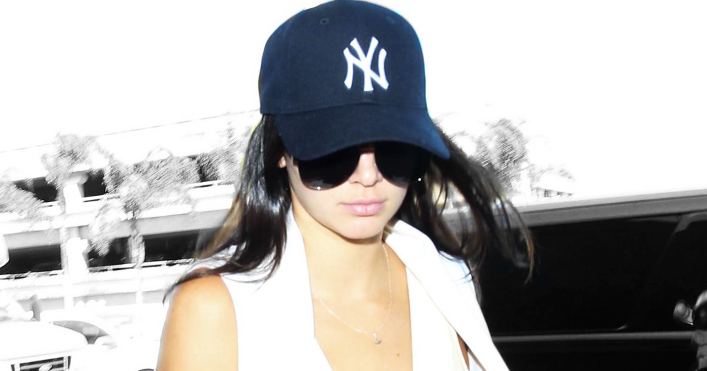 KENDALL JENNER BASEBALL CAP LOOKS