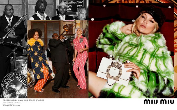 Kate Moss debuta en Miu Miu a los 43