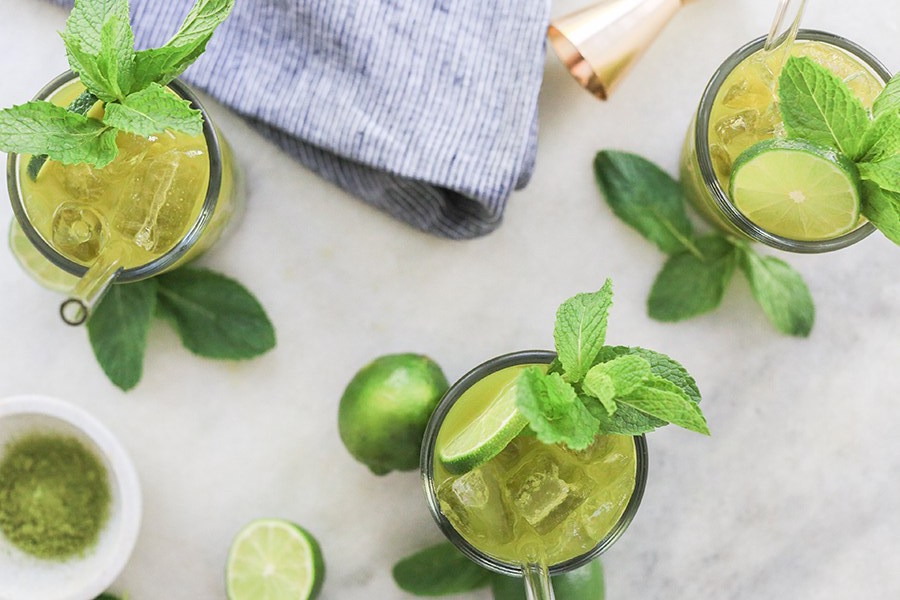 MATCHA MOJITO GRAZIA DRINKS RECETA