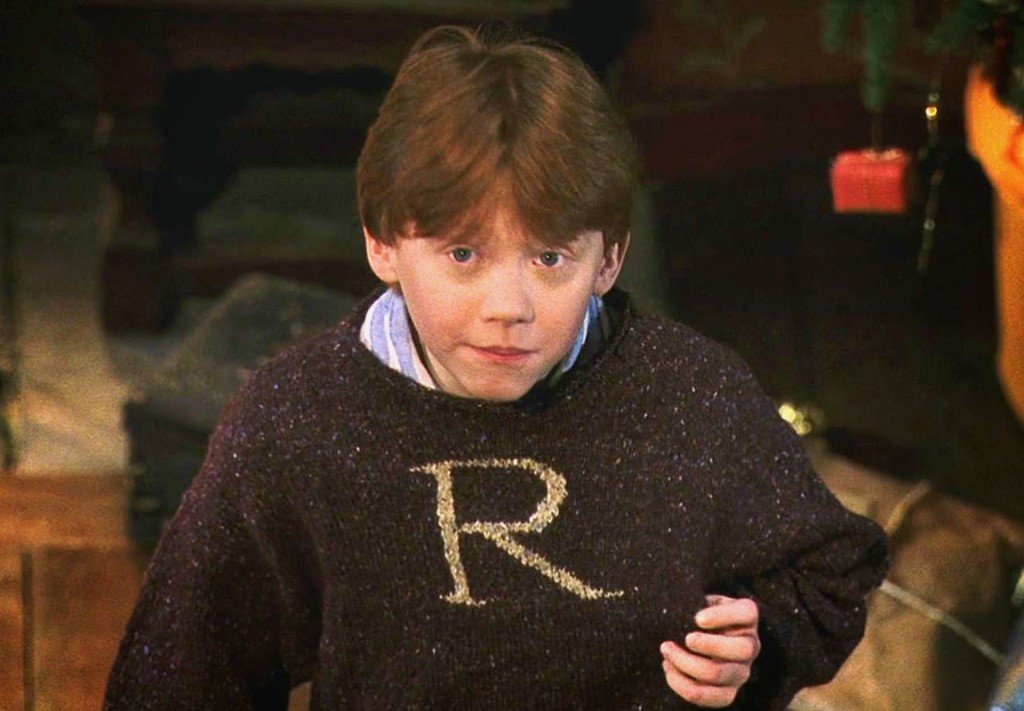 HERMANOS WEASLEY SUÉTER INICIAL TENDENCIAS