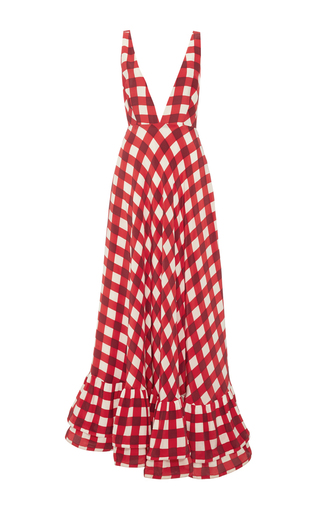 MAISIE WILLIAMS BAFTA GINGHAM LEAL DACCARETT