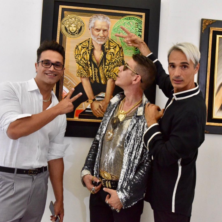 GIANNI VERSACE MAGNA ROMA OPENING 2