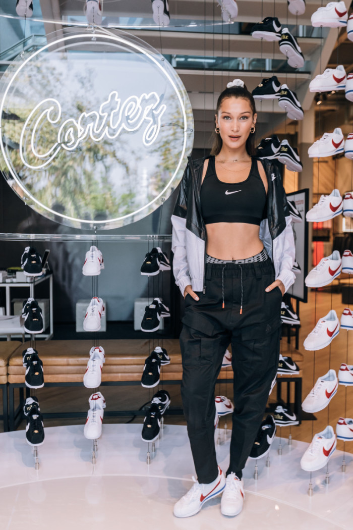 Bella Hadid se integró a las filas de Nike 