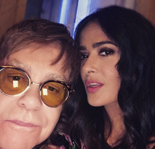Momentos en que Salma Hayek fue la mejor paparazzi