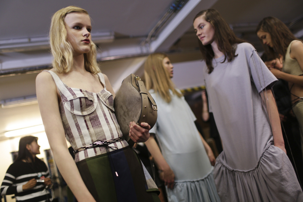 J.W. Anderson Backstage RTW Spring 2018