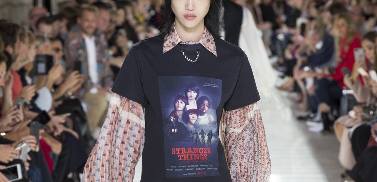 Louis Vuitton y su t-shirt de Stranger Things para SS18