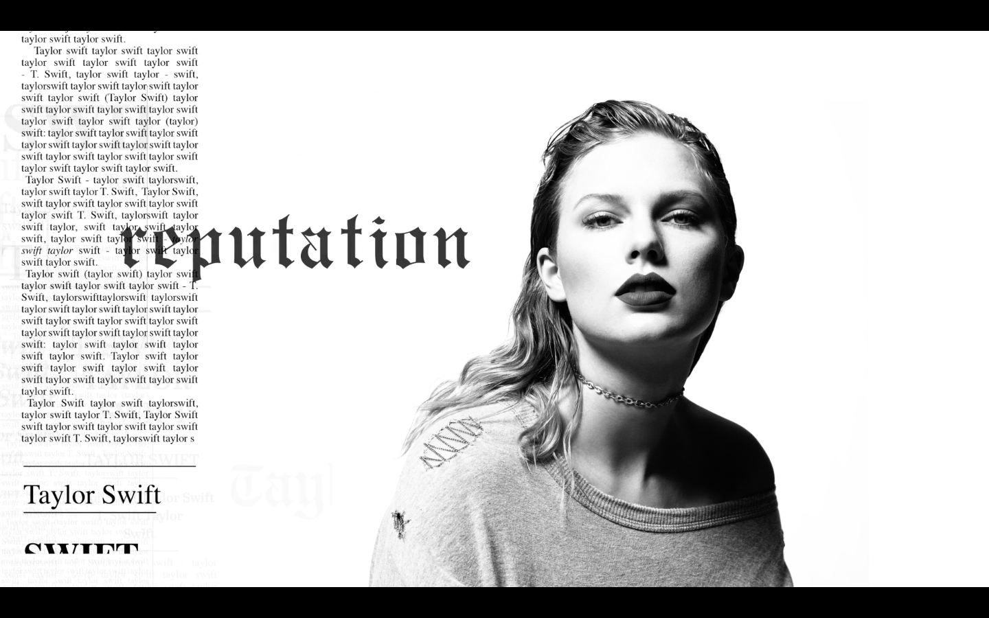 Taylor Swift Album Cover Template