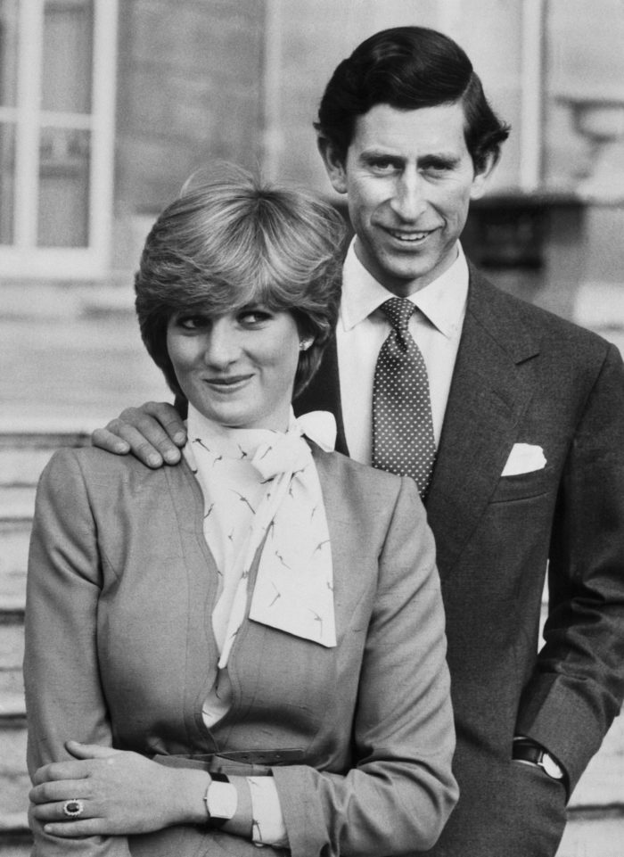 El príncipe Charles y la princesa Diana