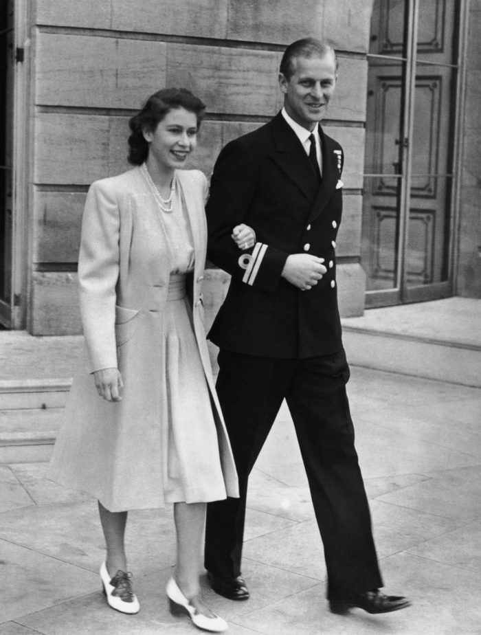 La Reina Elizabeth y el Duque de Edinburgh