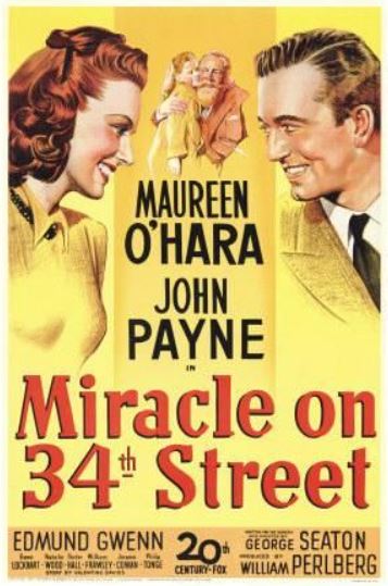 Milagro en la calle 34: 12 películas para ver en esta temporada de Navidad
