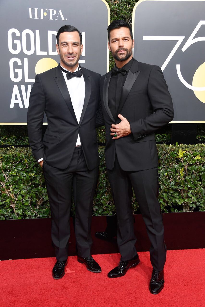 La alfombra roja de los Golden Globes 2018