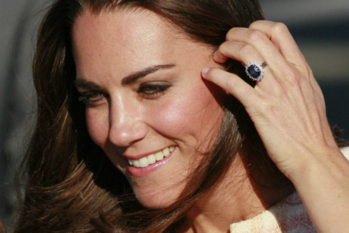Kate Middleton no usó su anillo de compromiso durante una visita oficial y esta es la razón