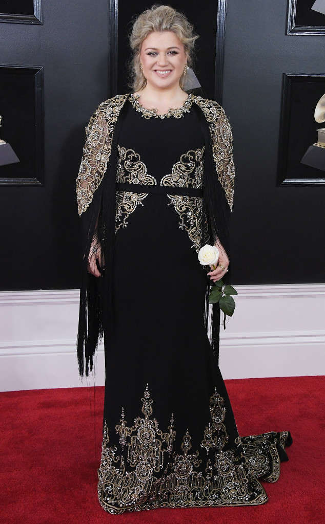 la-alfombraroja-los-grammy-awards-2018-kelly-clarkson