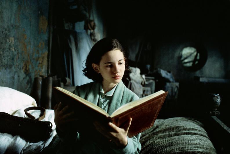 Ivana Baquero es Ofelia, la niña de El laberinto del Fauno.