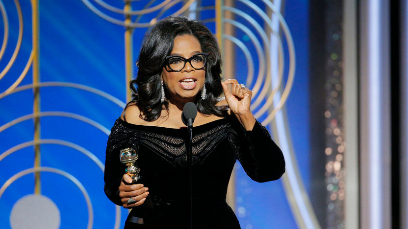 Las mejores frases del discurso de Oprah Winfrey en los Golden Globes.