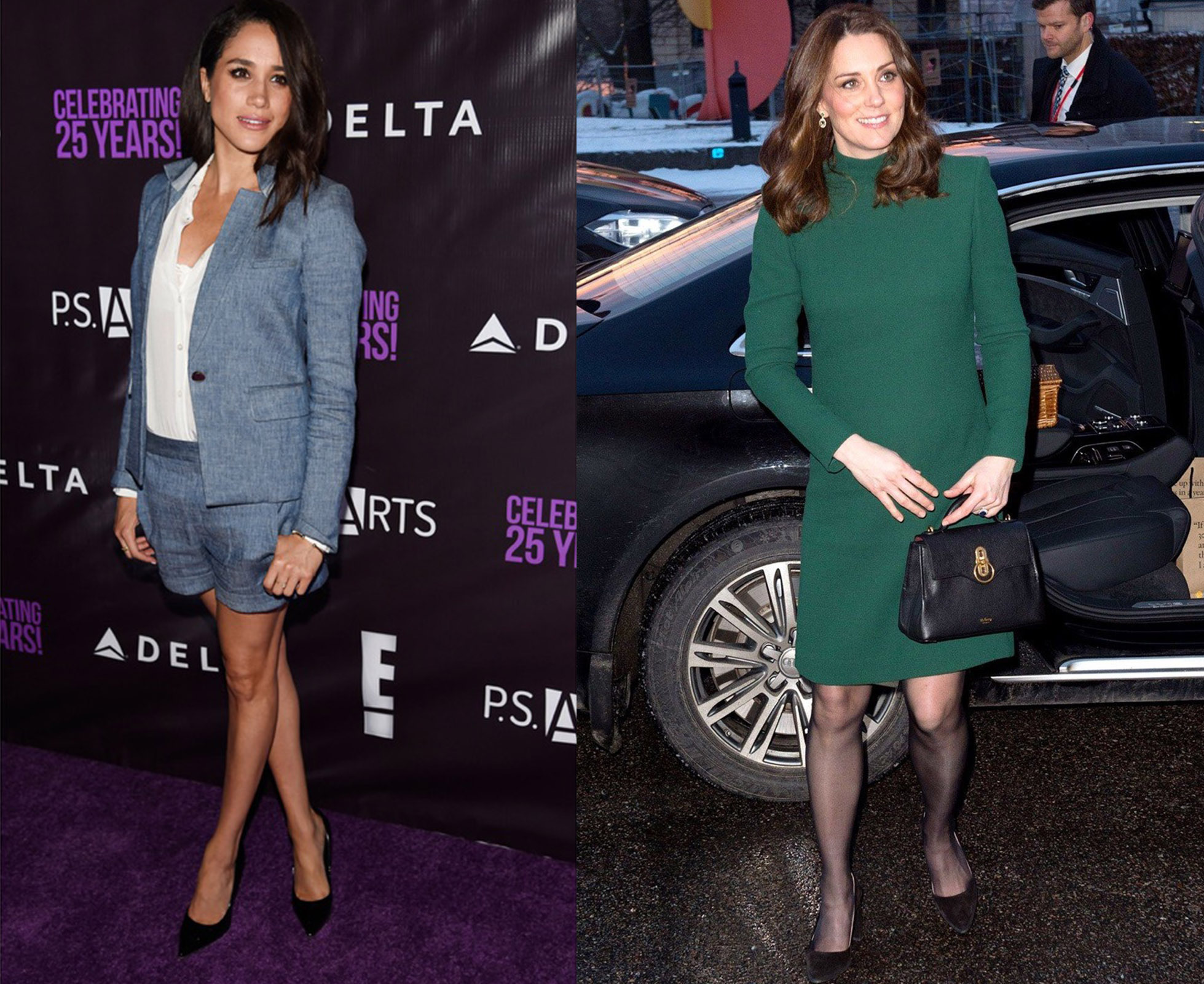 Duelo de estilo, duelo de princesas, Kate Middleton vs. Meghan Markle