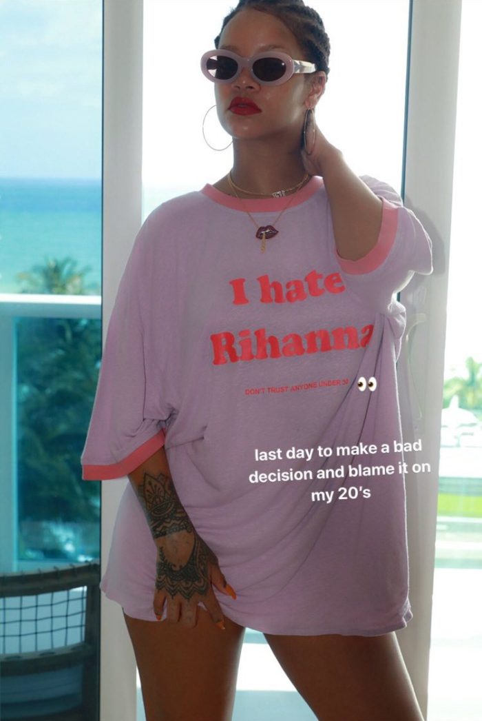 La T-shirt de Rihanna que todos queremos ahora mismo