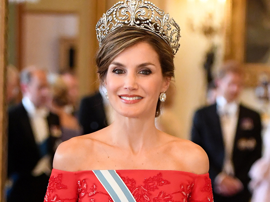 La reina Letizia se convierte en un marco de foto en Facebook